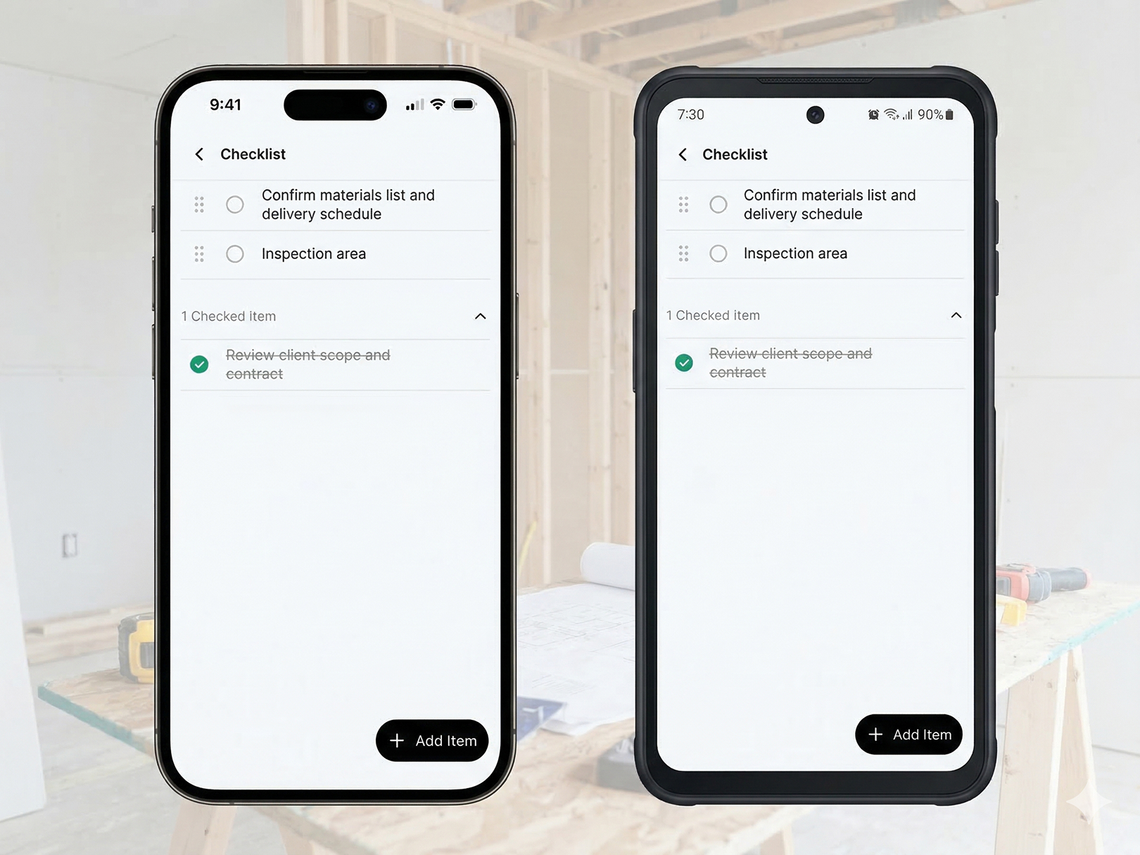 Why TaskTag Is the Best Construction App for Any of These Phones